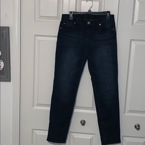 Worn only once!! Dark Rinse Demin Jeans!!